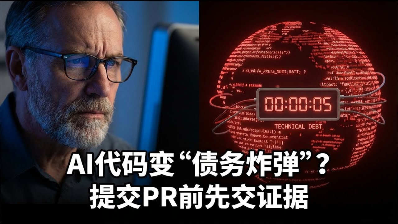 AI代码正在变成“技术债务炸弹”？顶尖工程师揭秘新交付标准：提交代码前先提交证据