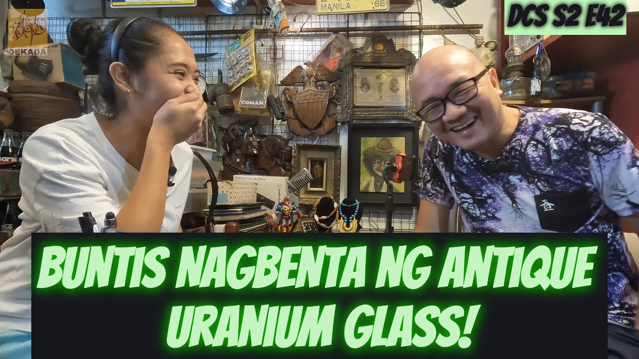 Buntis Nagbenta ng Antique Uranium Carnival Glass! Dekada Collectibles Show Season 2 Episode 42