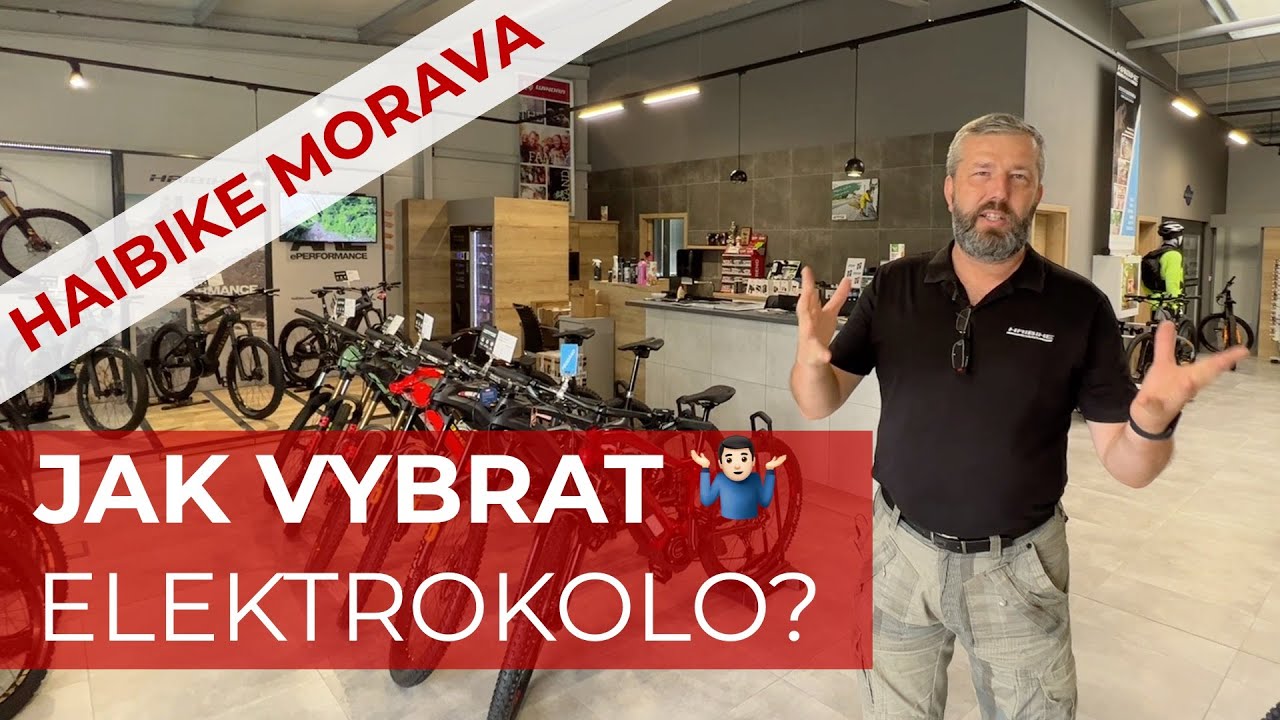 JAK VYBRAT TO SPRÁVNÉ ELEKTROKOLO? HAIBIKE MORAVA | BACINA.TV