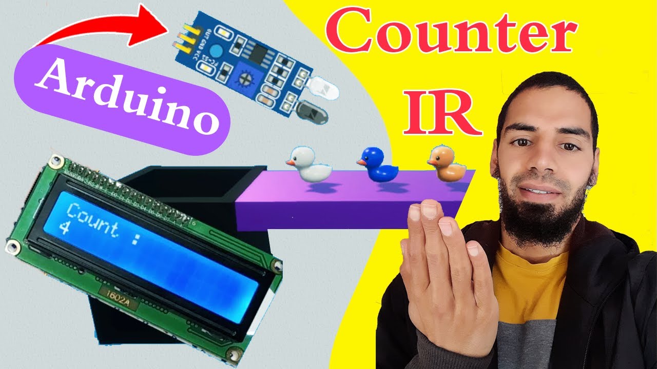 Цифровой счетчик объектов с использованием Arduino