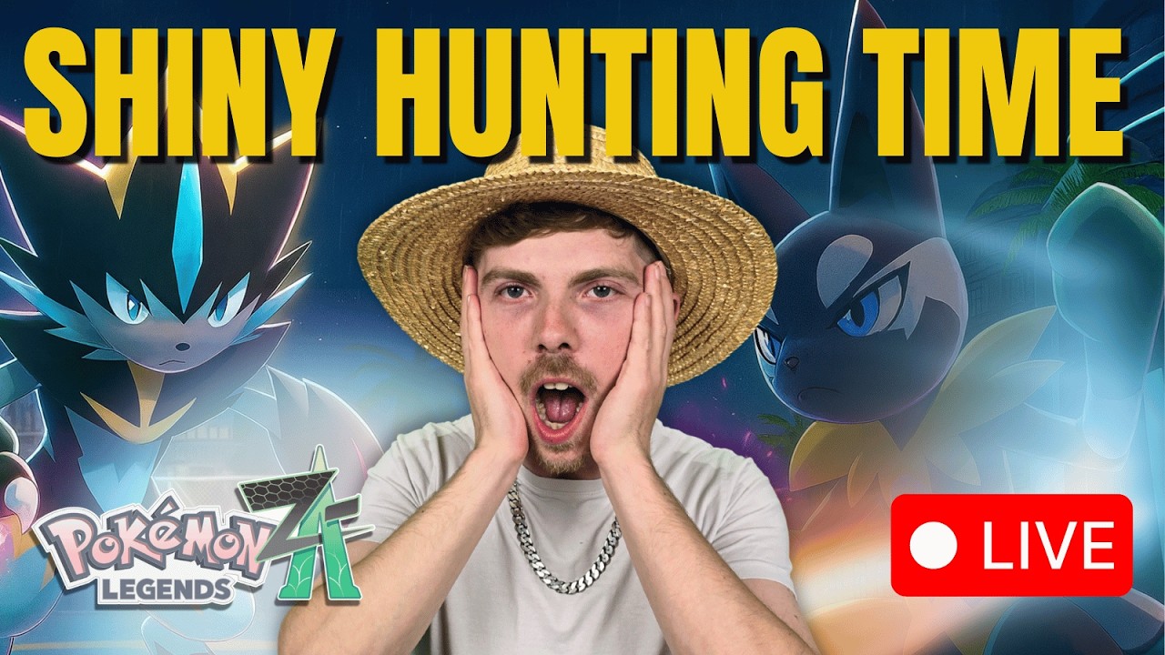 Pokémon Legends ZA DLC LIVE! PvP Matches and shiny hunting #pokemon   #pokemonlegendsza