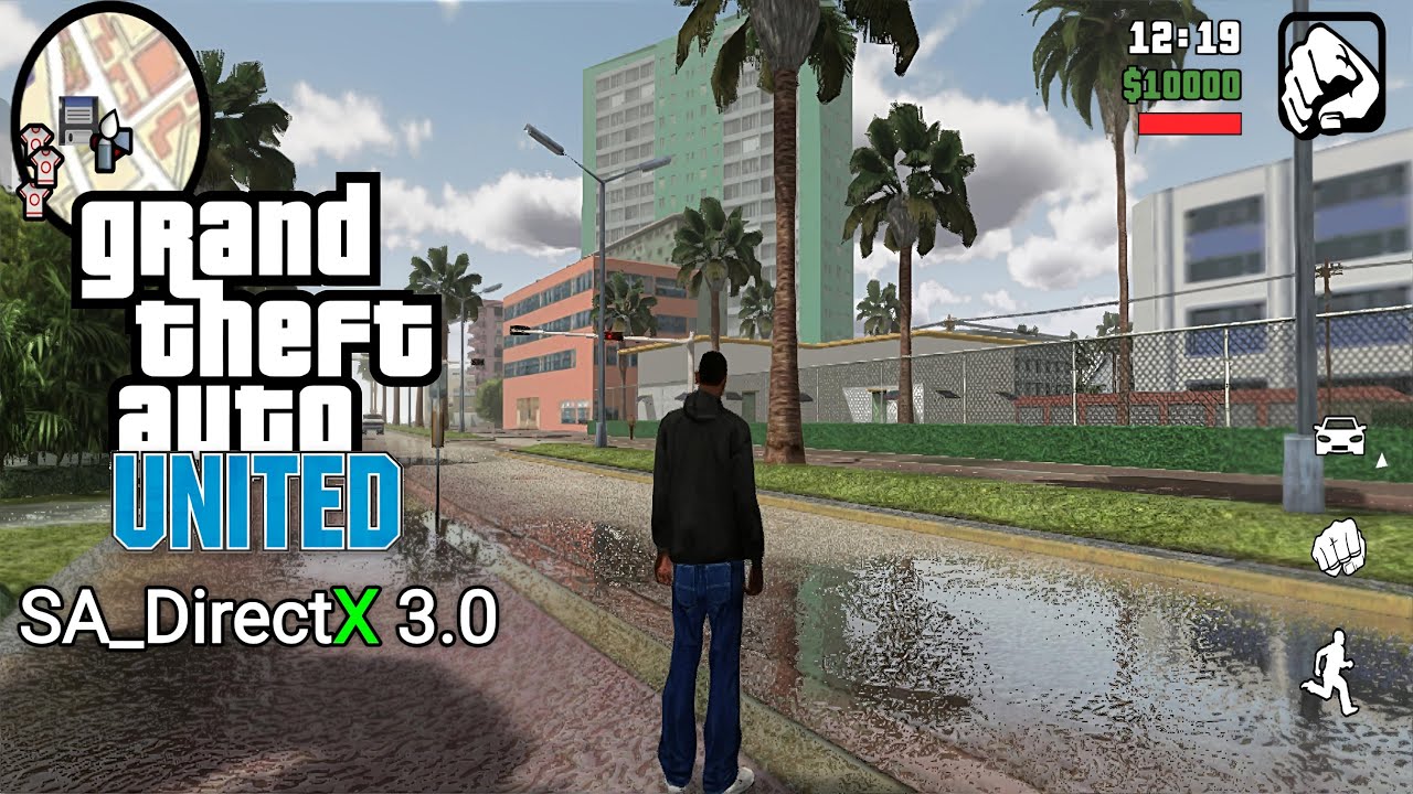 GTA SA Android - GTA United SA_DirectX 3.0 Graphics Modpack HDR 60 FPS