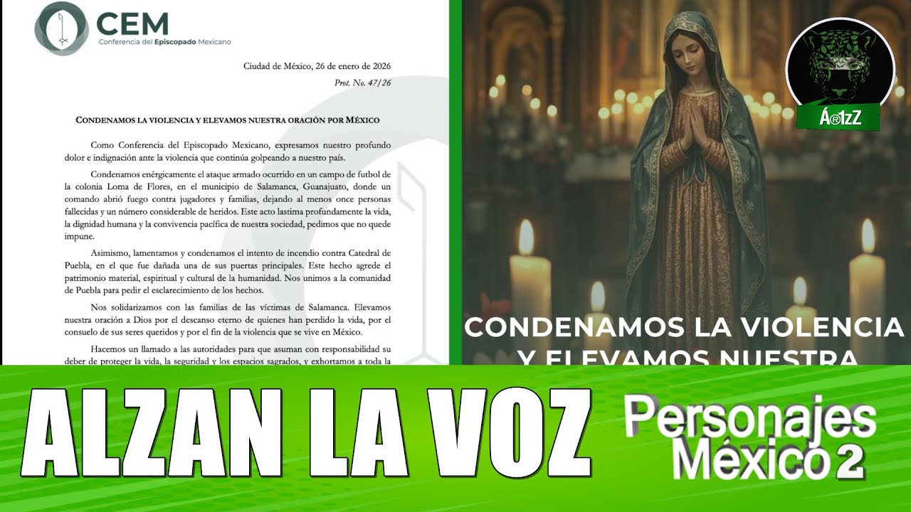 Conferencia del Episcopado se pronuncia por los sucesos en Salamanca, Guanajuato