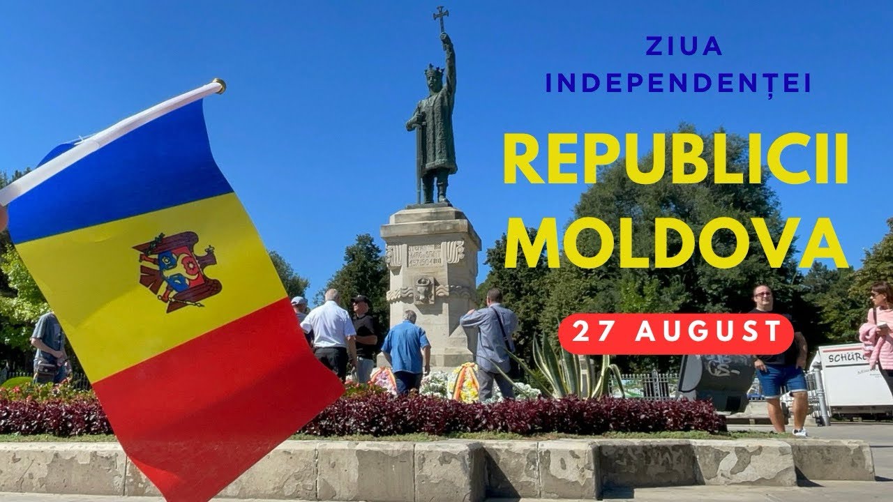 Celebré el Día de la Independencia de MOLDAVIA en CHIŞINĂU | Para Conocer | Moldavia 🇲🇩