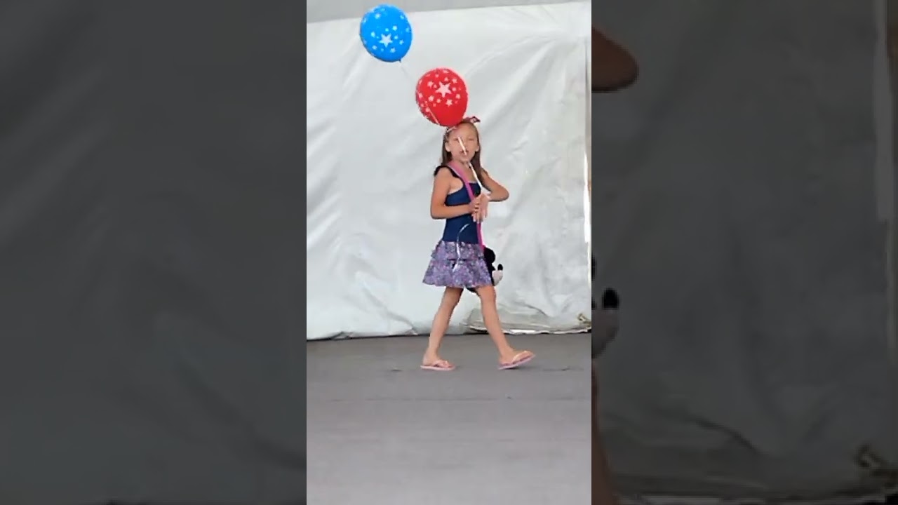 Alaina's first performance on stage Rod n Reel Chesapeake Beach