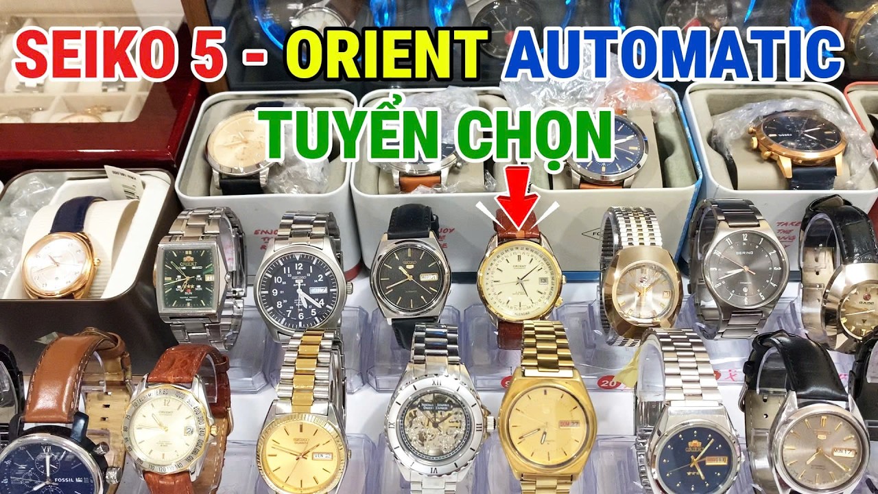 🎁Livestream Đồng Hồ Cơ Seiko & Orient Tuyển Đẹp | Lô 14 Toàn Hàng Dễ Chơi