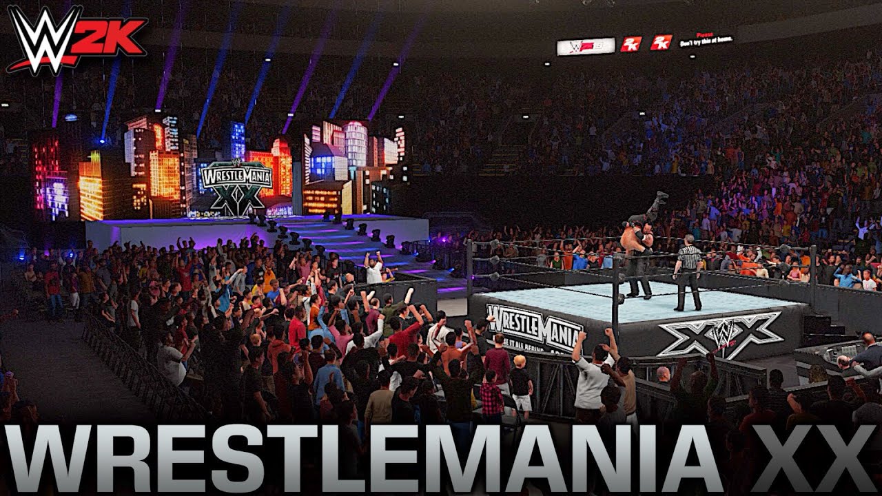 WRESTLEMANIA 20 ARENA MOD! (WWE 2K MODS)