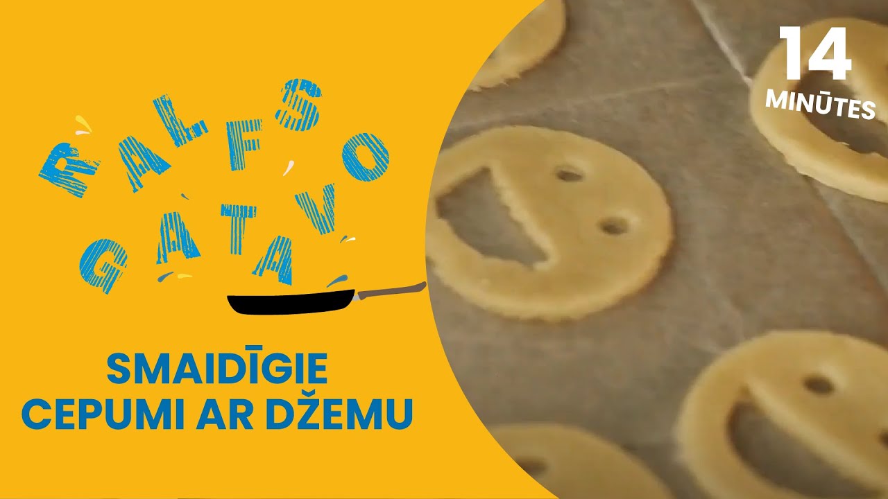 RALFS GATAVO | Smaidīgie cepumi ar džemu | 4. sezona 6. sērija