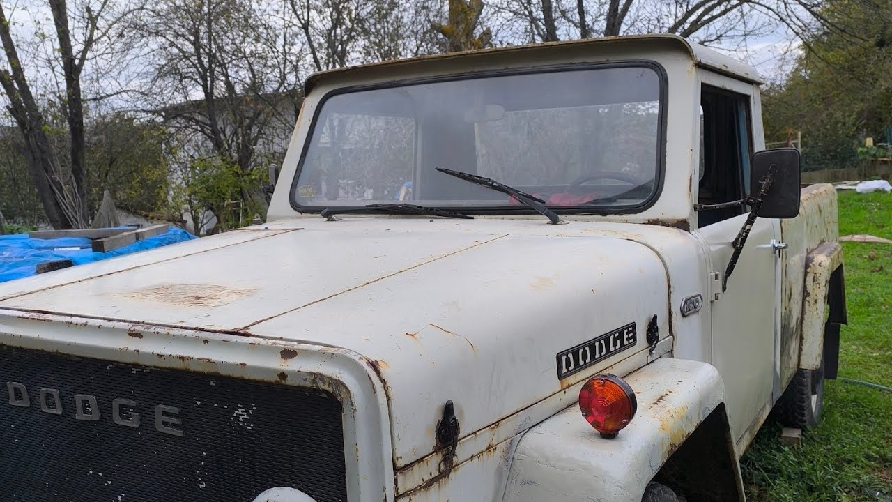 1970 Dodge s100 restore ediyoruz part2