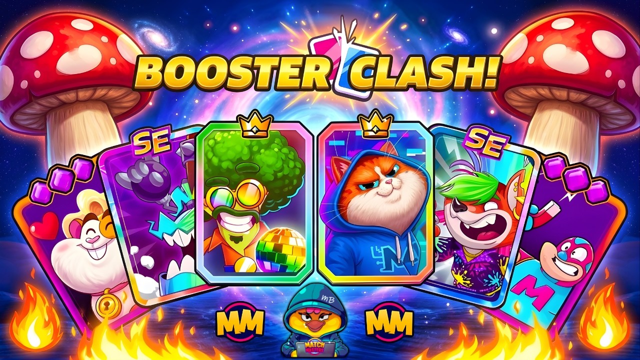 HOW TO WIN FREE BOOSTERS in BOOSTER CLASH 🔥 x6 BEST BOOSTERS on MULTIPLIER MUSHROOMS
