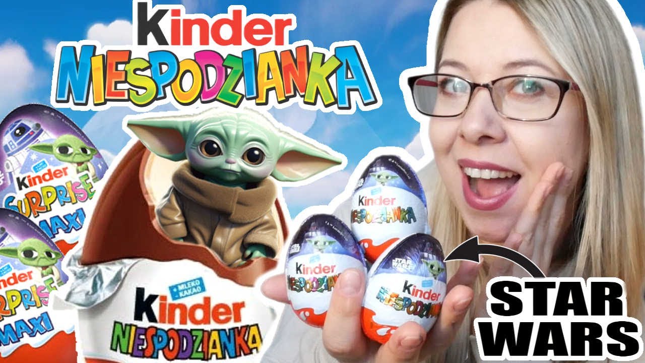NOWE KINDER NIESPODZIANKI STAR WARS  !!!  NOWA SERIA ZABAWEK #kinder #kindersurprise #starwars