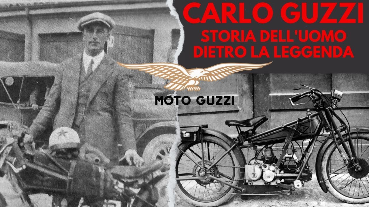 Carlo Guzzi: la storia dell'uomo dietro la leggenda di Moto Guzzi.