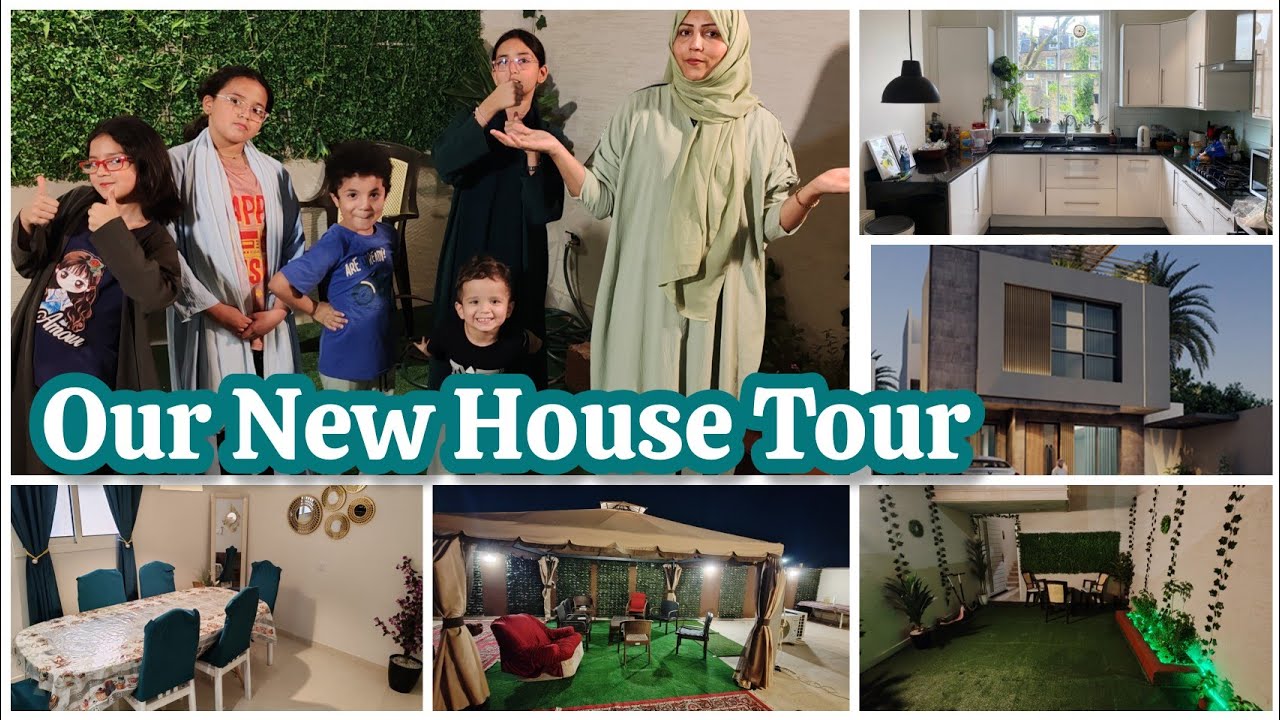 My New House Tour 2024 🏠 New house in KSA   @NaziaAdeelRoutineVlogs