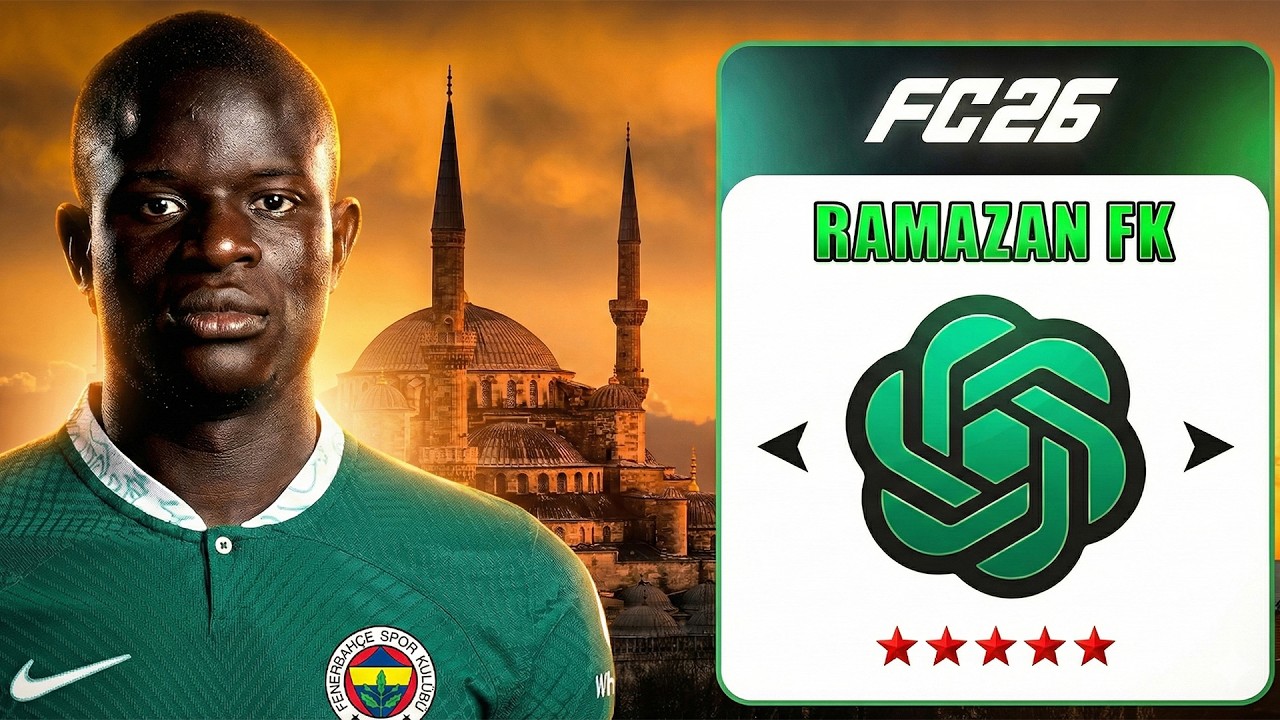 CHATGPT 'YLE RAMAZAN FK 'YI KURDUK ! EA FC 26 REBUILD