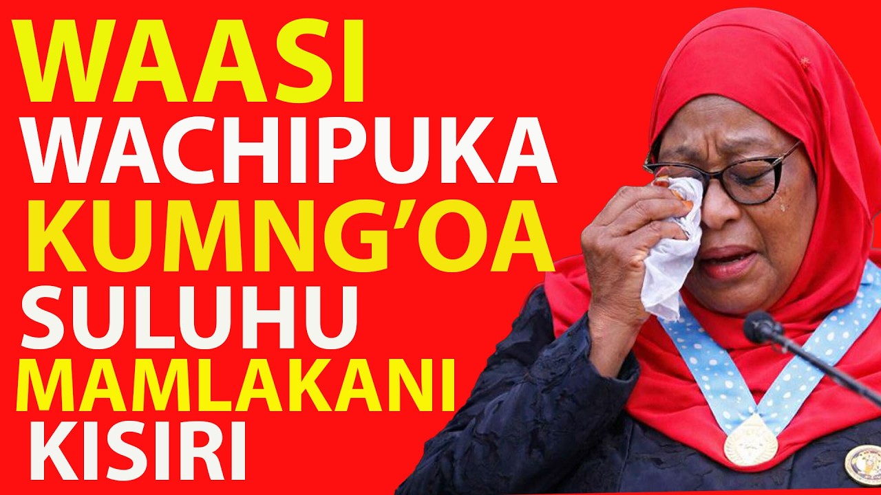 😭Samia Ajificha, Kundi La Waasi Lachipuka Kisiri Kumng'oa Mamlakani Kabla Ya Mwezi Wa Aprili