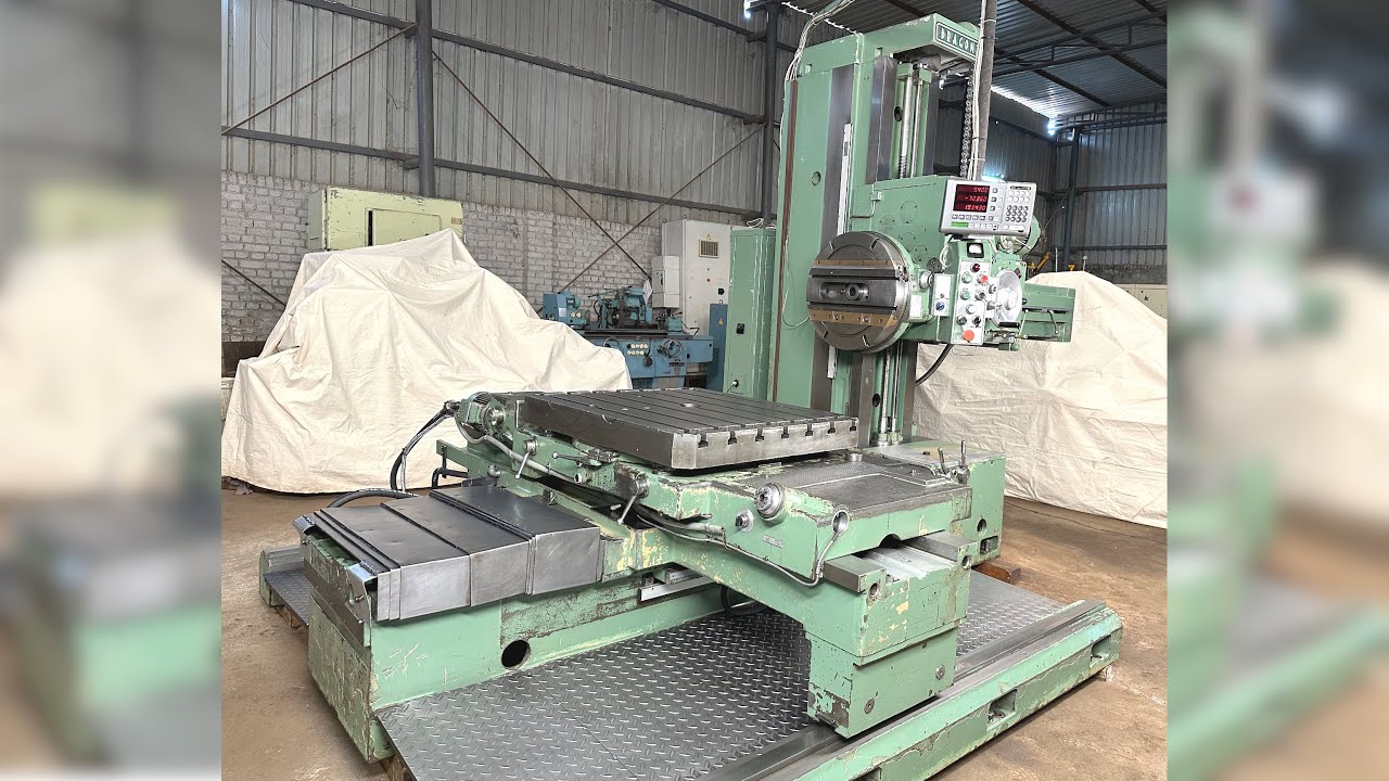 Horizontal Boring Machine - Bragonzi Italy - 80 mm Spindle Diameter