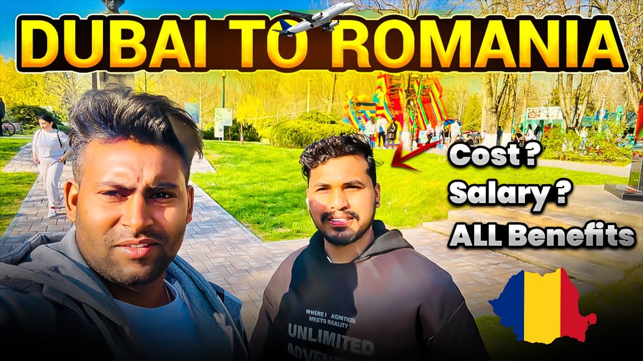 Dubai to Romania Full Journey | Process,Job & Life sab kuch|Machine Operator ki story#dubaitoromania