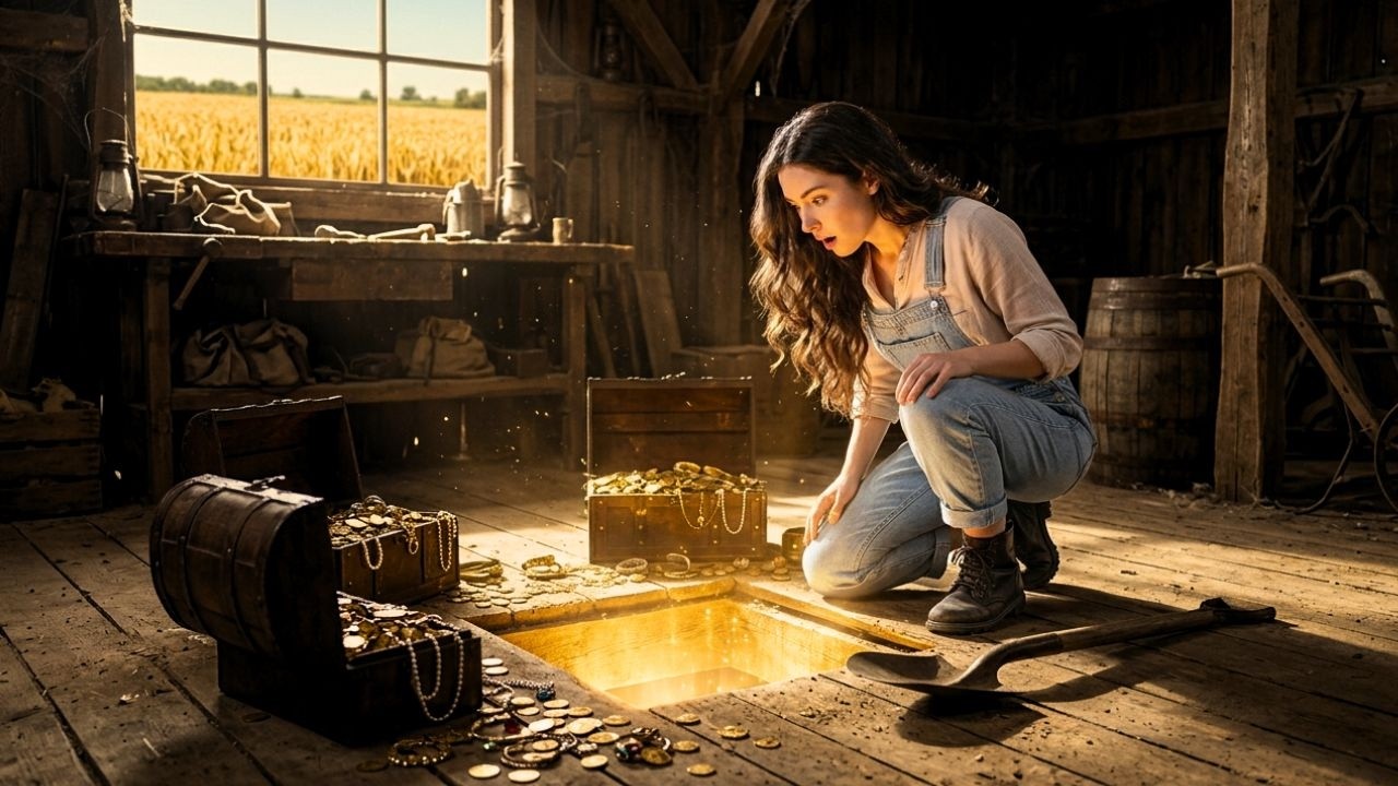 I Bought an Abandoned Farm at Auction, Hidden Safe Beneath the Floorboards Changed My Life Forever