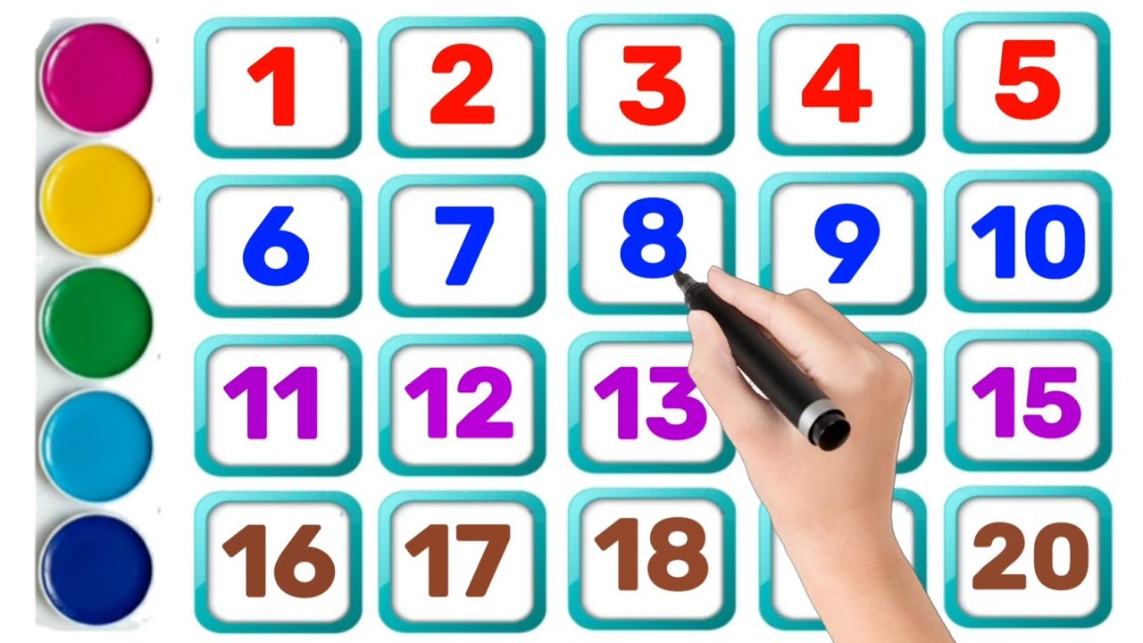 Learn to Counting 1 to 100 | 123 numbers | one two three, 1 से 100 तक गिनती, 1 to 100 Counting