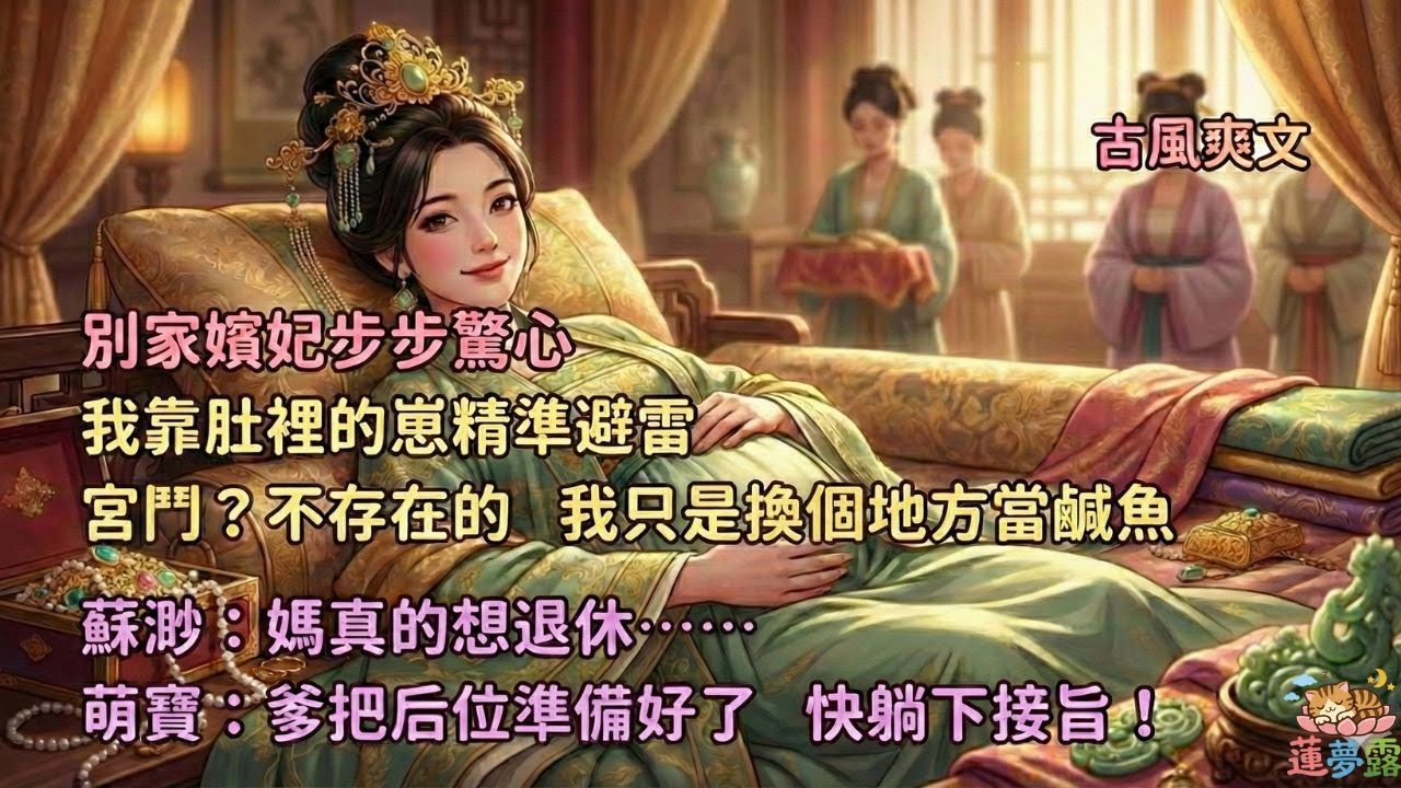 懷了讀心萌寶後，我在後宮躺贏了#網文推薦 #讀心術 #萌寶 #後宮爽文 #鹹魚翻身 穿書 #古風小說 #躺贏人生