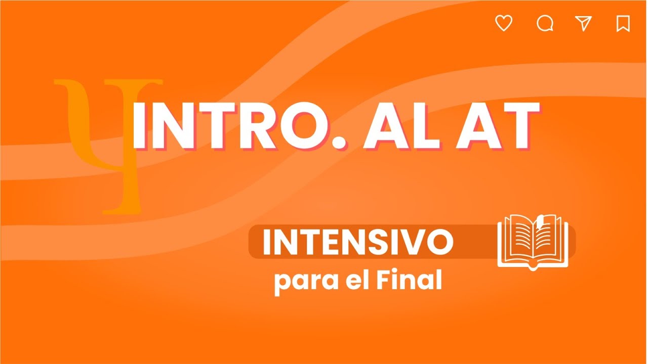 REPASO INTENSIVO: FINAL DE INTRO AL AT