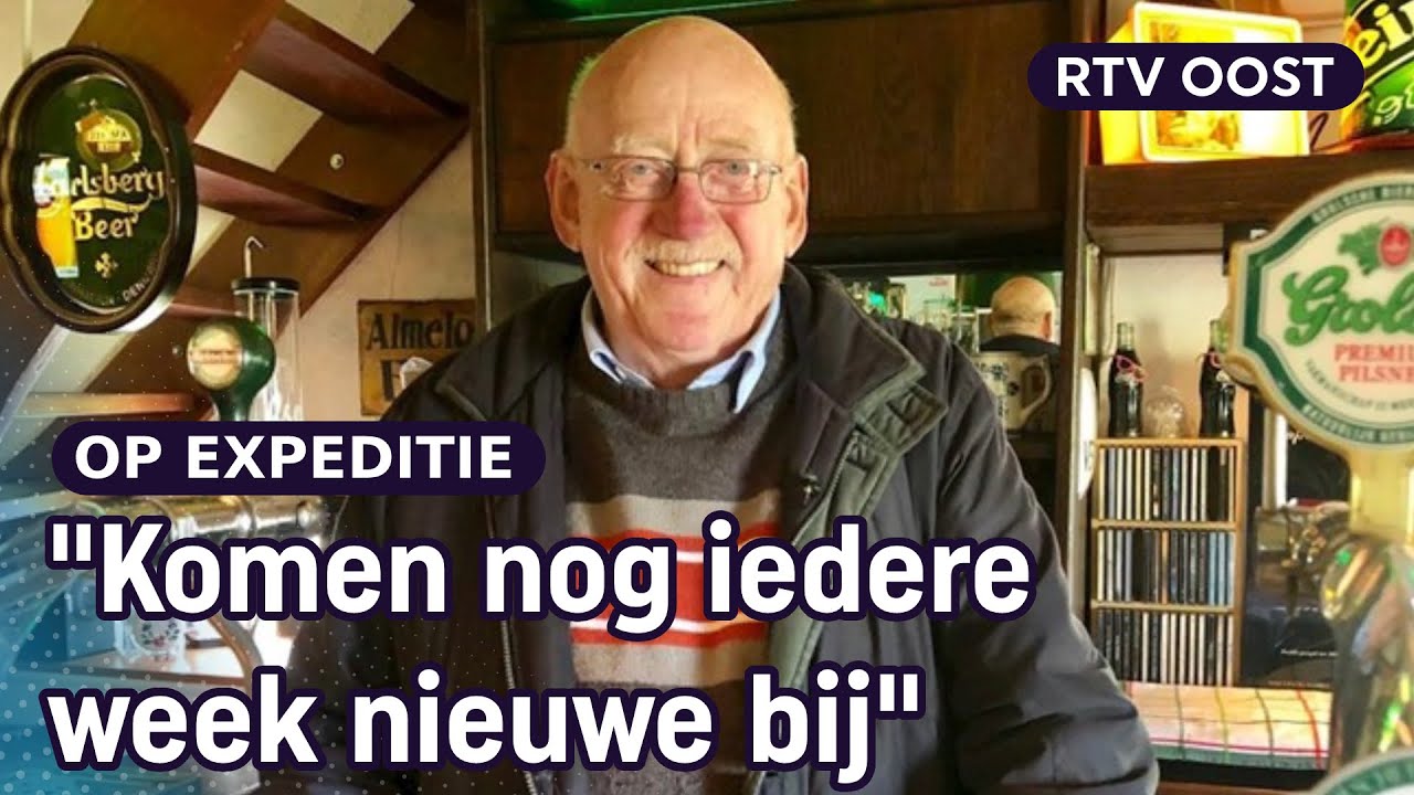 Johan heeft 10 duizend (!) bierglazen op z'n zolder staan | RTV Oost