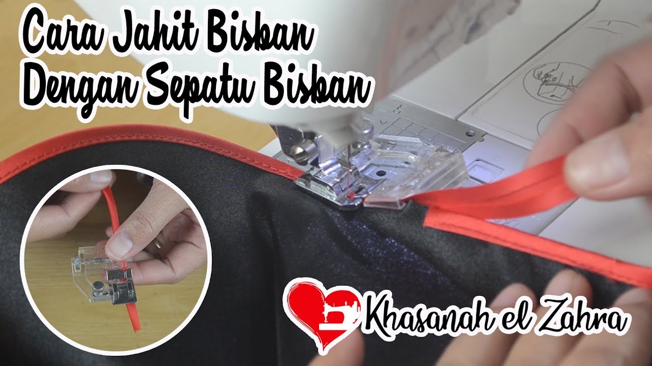 Cara Jahit Bisban Dengan Sepatu Bisban ,GAMPANG BANGET, No Stress , No Lama / Adjustable Bias Binder