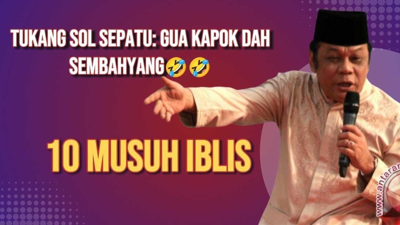 KH Zainuddin MZ | 10 Golongan Musuh Iblis | Ceramah Dahsyat yang Menggugah Hati