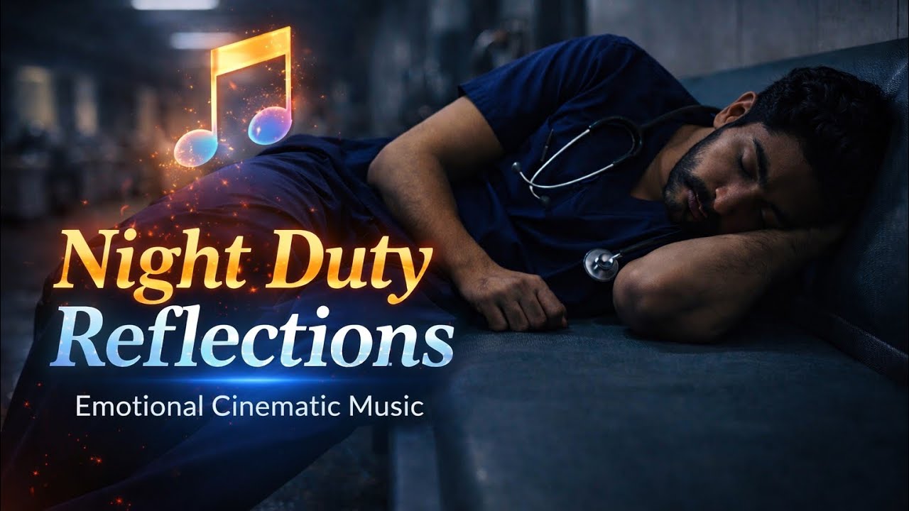 Night Duty Reflections | Emotional Cinematic Instrumental (Music Crafted with AI)