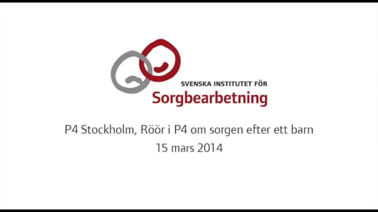 Röör i P4 om sorgen efter ett barn