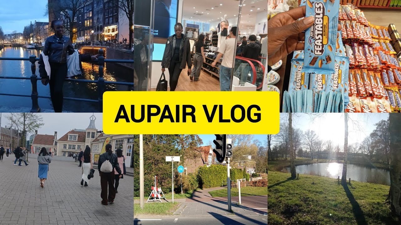 AUPAIR DIARIES |AMSTEDERM  |TOOK THE WRONG TRAIN |WINDOW SHOPPING