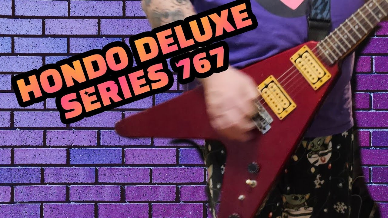 My RAD Hondo Deluxe Series 767 Flying V