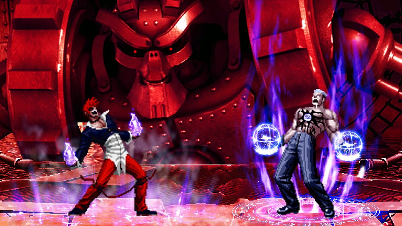 [KOF Mugen] Orochi iori Vs Orochi Yamazaki
