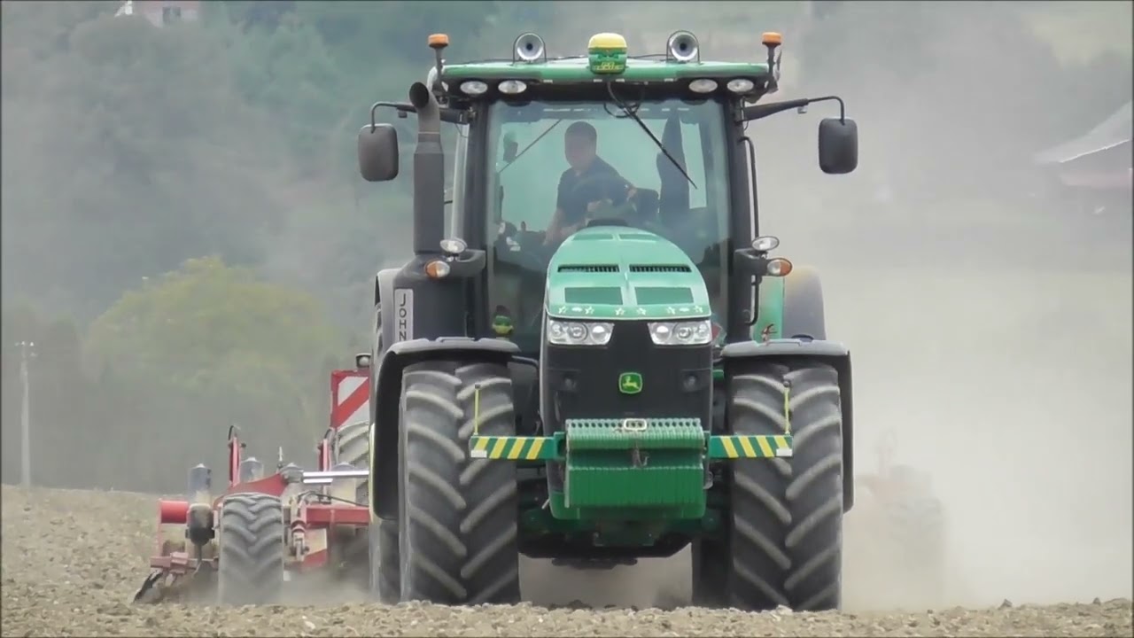 Case Magnum 315/John Deere 8320R/Fendt 513 Vario v Přípravě půdy