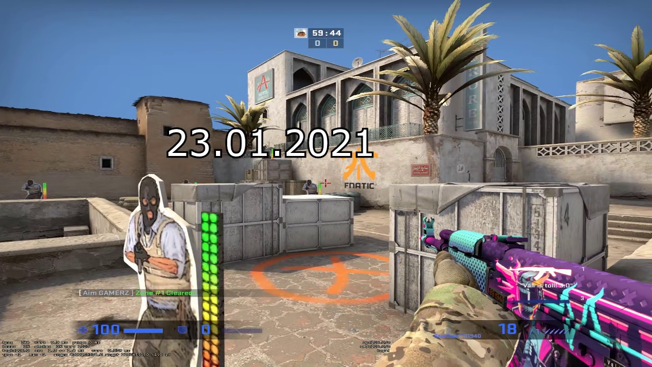 NEW WR on Aim GAMERZ by ULLeticaL - 32s 094ms  | CS:GO | PB Progression