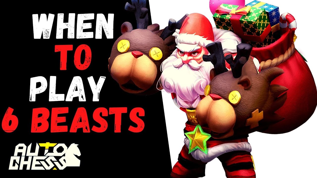 When to PLAY 6 BEASTS in TOP LADDER! | PUREZHUN AUTO CHESS ORIGIN