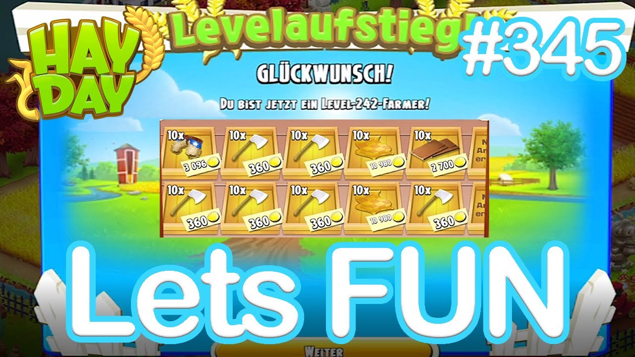 LEVEL 242 😍 Äxte Verkauf 😂 | Lets FUN Hay Day #345 | SyromerB