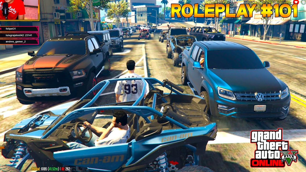 ¡GRAN EVENTO 4X4 CON VEHICULOS OFF ROAD! GTA V ROLEPLAY