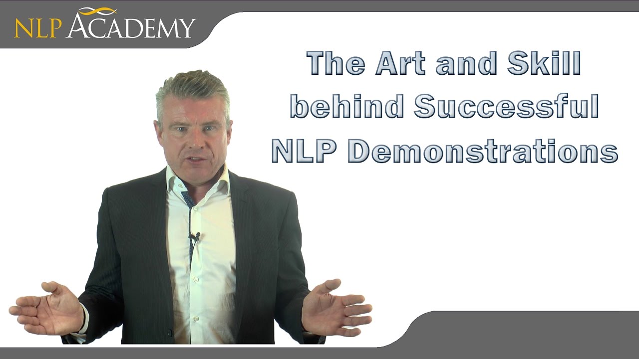 The Art and Skill behind Successful NLP Demonstrations