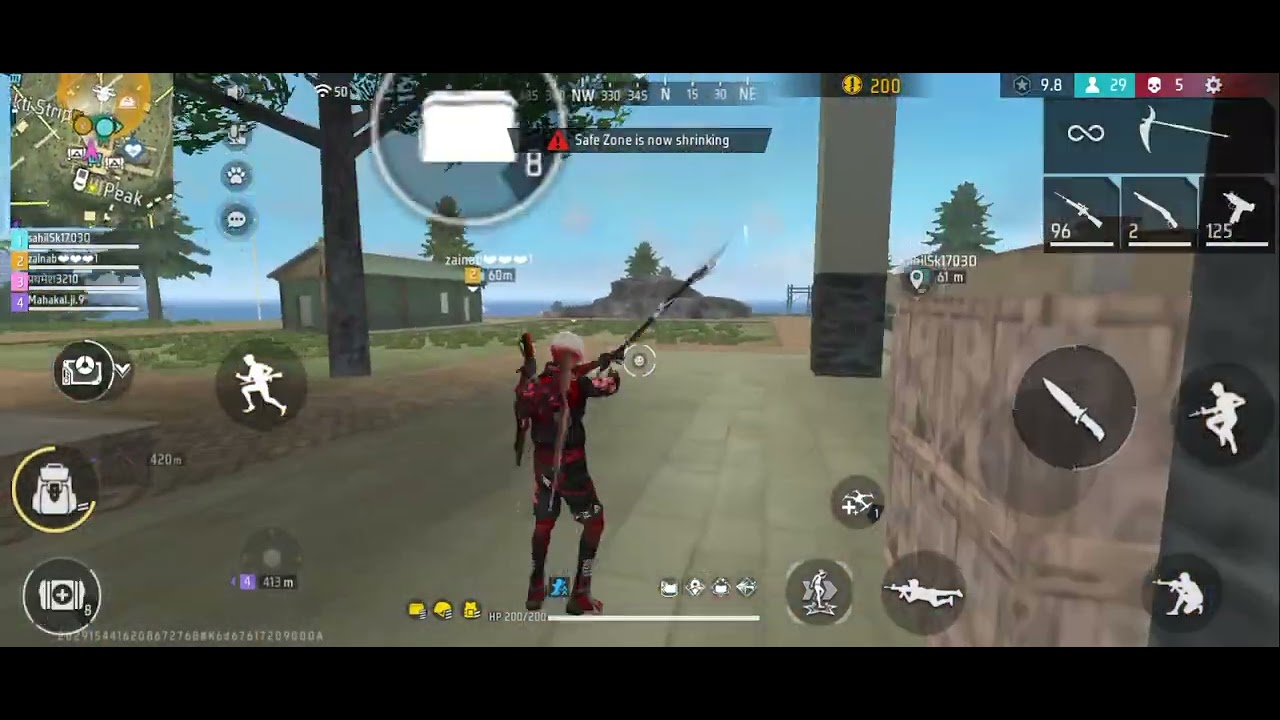 Free fire max br rank push 🔥