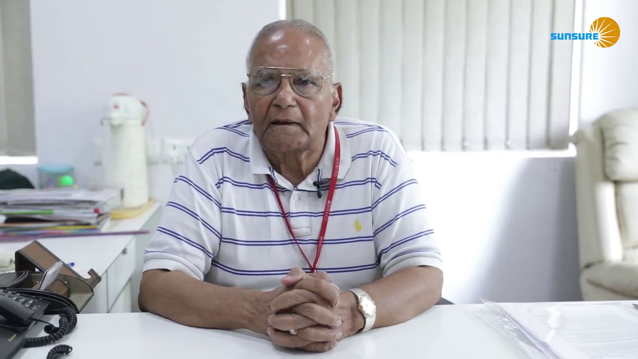 Sunsure Energy - Customer Testimonials - Merino Panel Products Ltd. - Shri CL Lohia (Chairman)