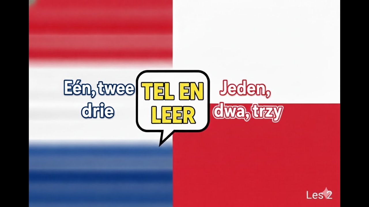 Pools - tellen en leren | Les 2: Meer over jeden, dwa, trzy (Meer over één, twee, drie)