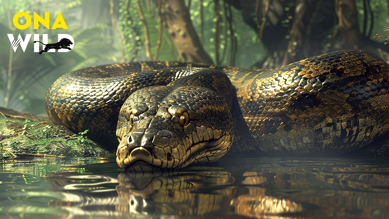 AMAZON TITAN | O Poder Supremo da Sucuri Gigante| #AnimaisSelvagens