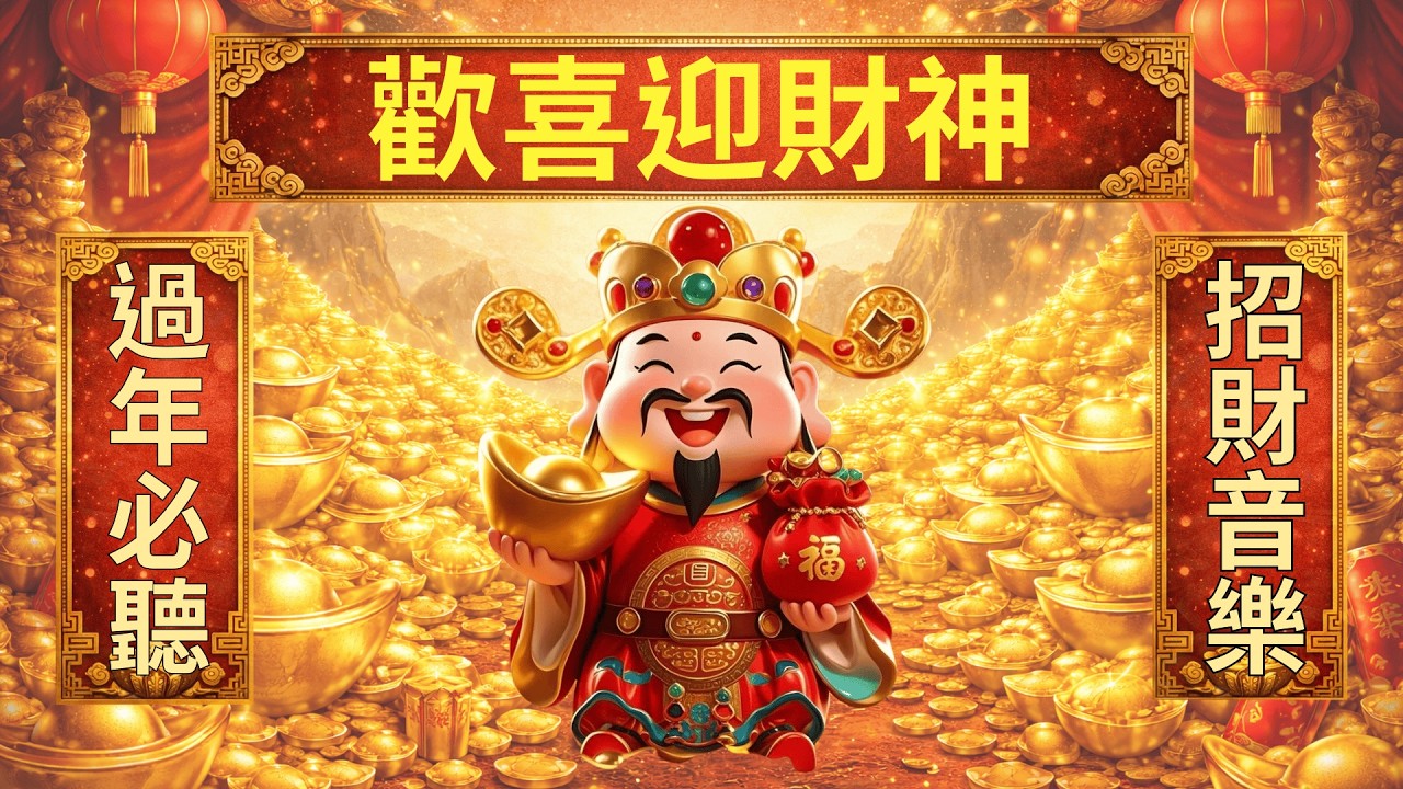 💰 招財音樂｜財神頻率・金錢能量音樂・招財冥想｜啟動金錢磁場 吸引財富流動 釋放金錢焦慮（吸引力法則）