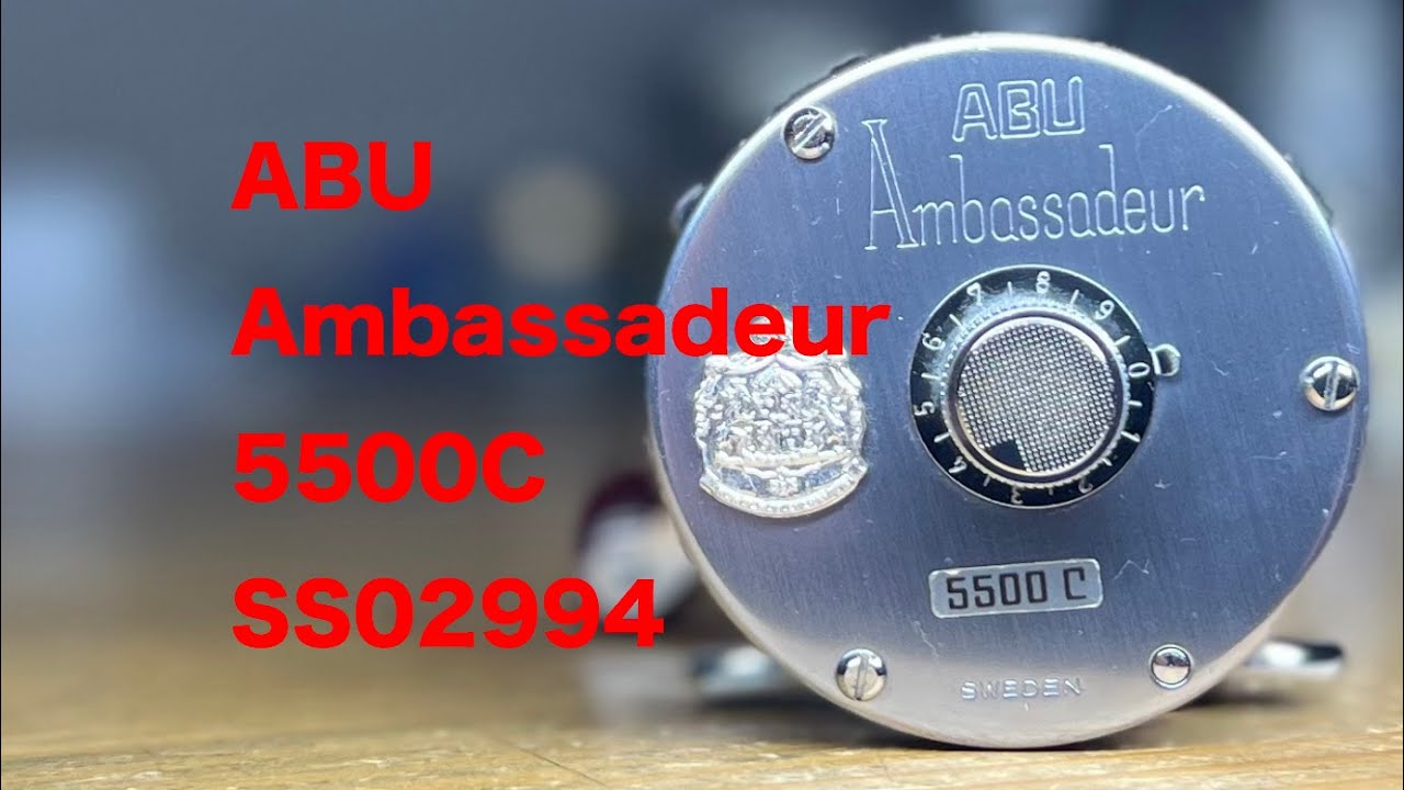 オークションで購入された、回転不良、異音ありの Ambassadeur 5500C SS02994