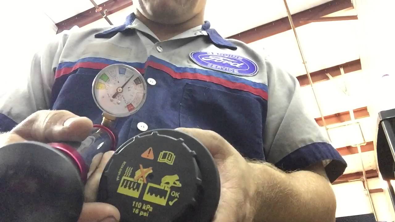 6.0 powerstroke coolant cap overview.