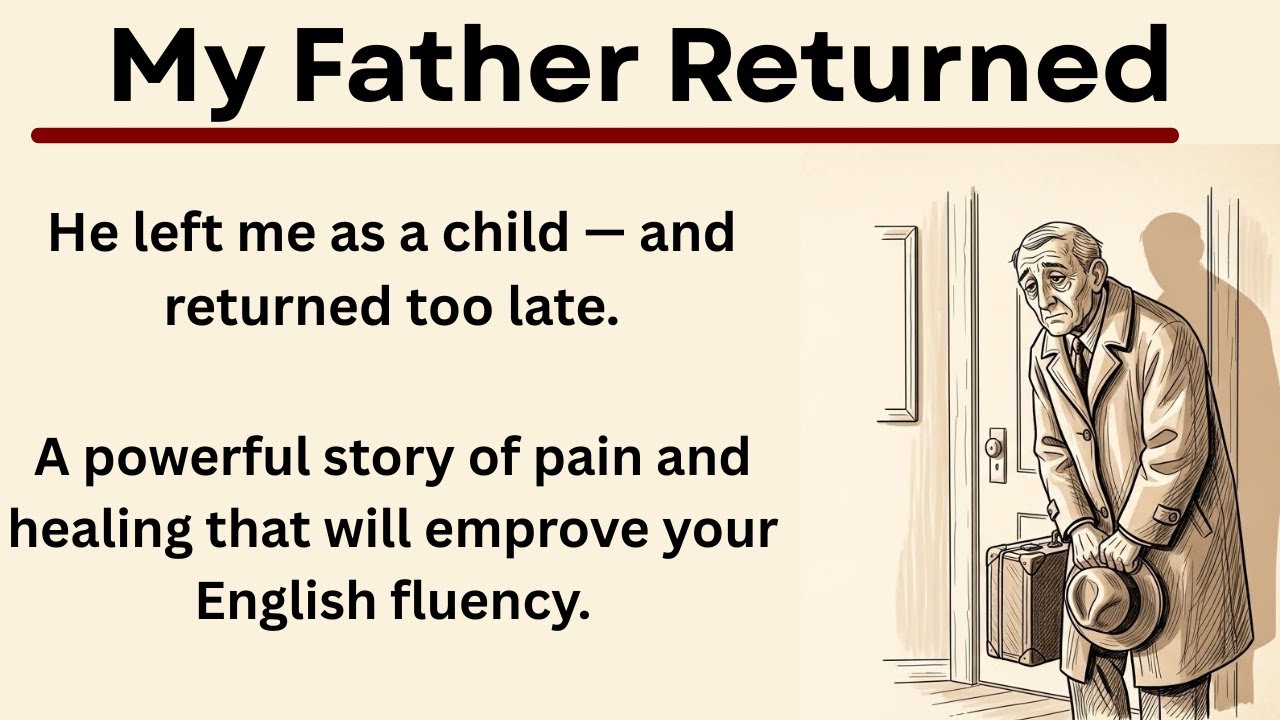 My Father Returned | Daughter’s Pain and Forgiveness | Graded Reader | Improve Your English Fluency