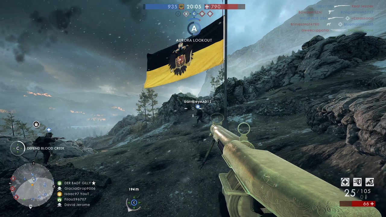 Battlefield 1: Conquest Assault gameplay (No Commentary)