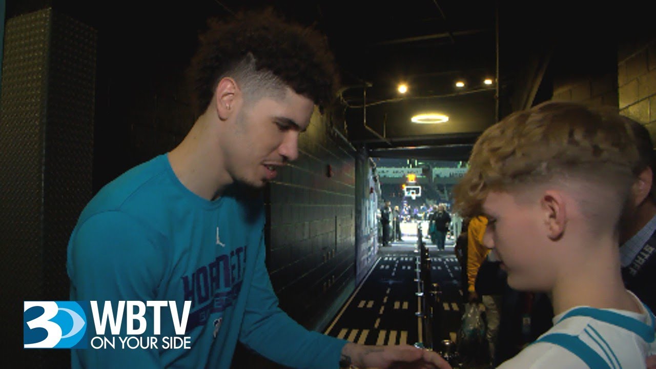 Hornets Fan Regains Vision After Virus, Makes Trans-Atlantic Trip to See Hero LaMelo Ball