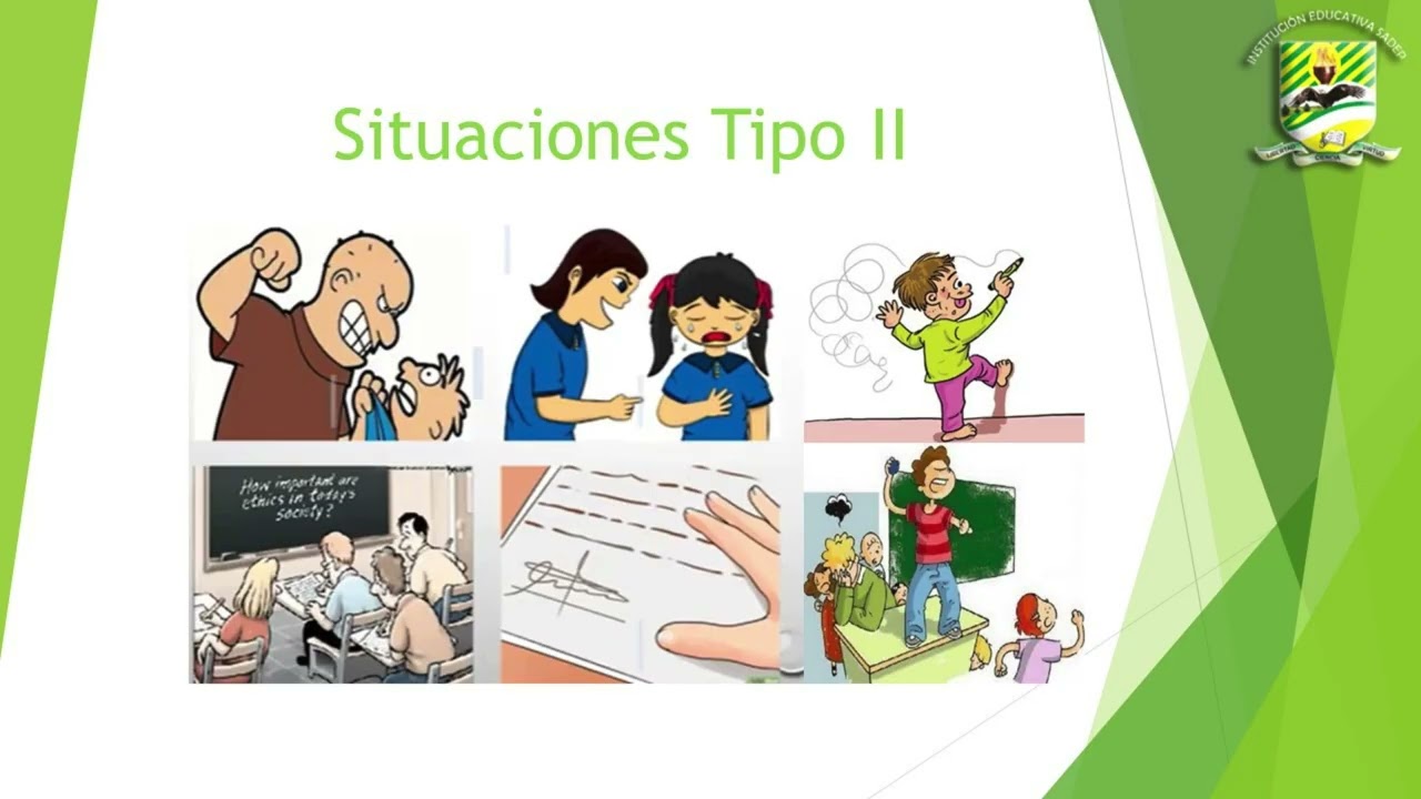 Tipificación de faltas